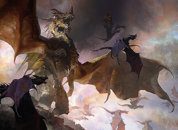 The Ur-Dragon, the best MTG dragon deck commander