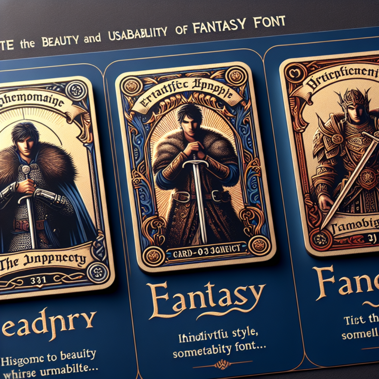 Magic The Gathering Font: Enhance Your MTG Experience