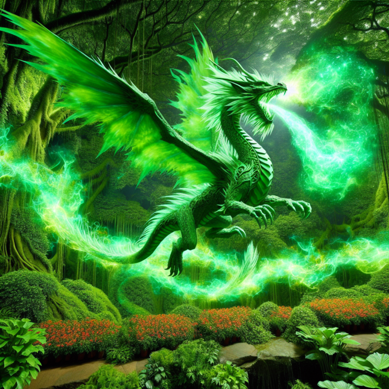 Unlocking the Power of the Green Dragon in Magic: The Gathering