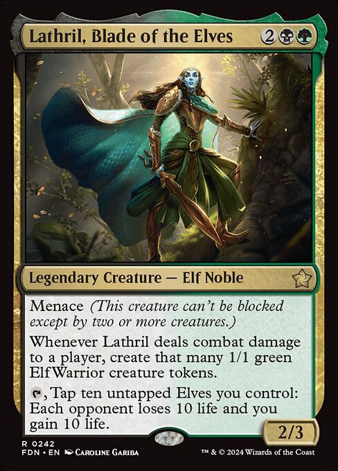 Lathril, Blade of the Elves elf commander